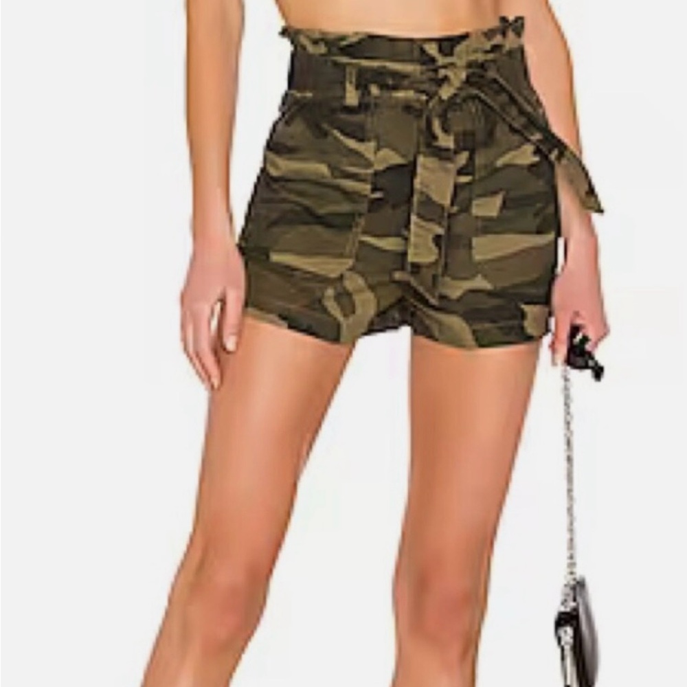 Lovers + Friends Camo Delphine Shorts